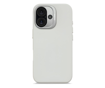 Etui do telefonów Decoded AntiMicrobial Silicone Backcover iPhone16 MagSafe stone gray D25IPO16BCS9SY